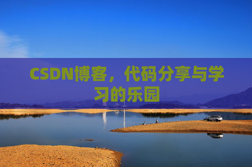 CSDN博客,代码分享与学习的乐园